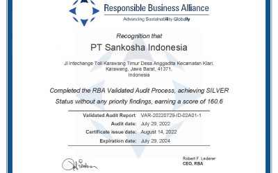 Kami mendapatkan sertifikasi RBA